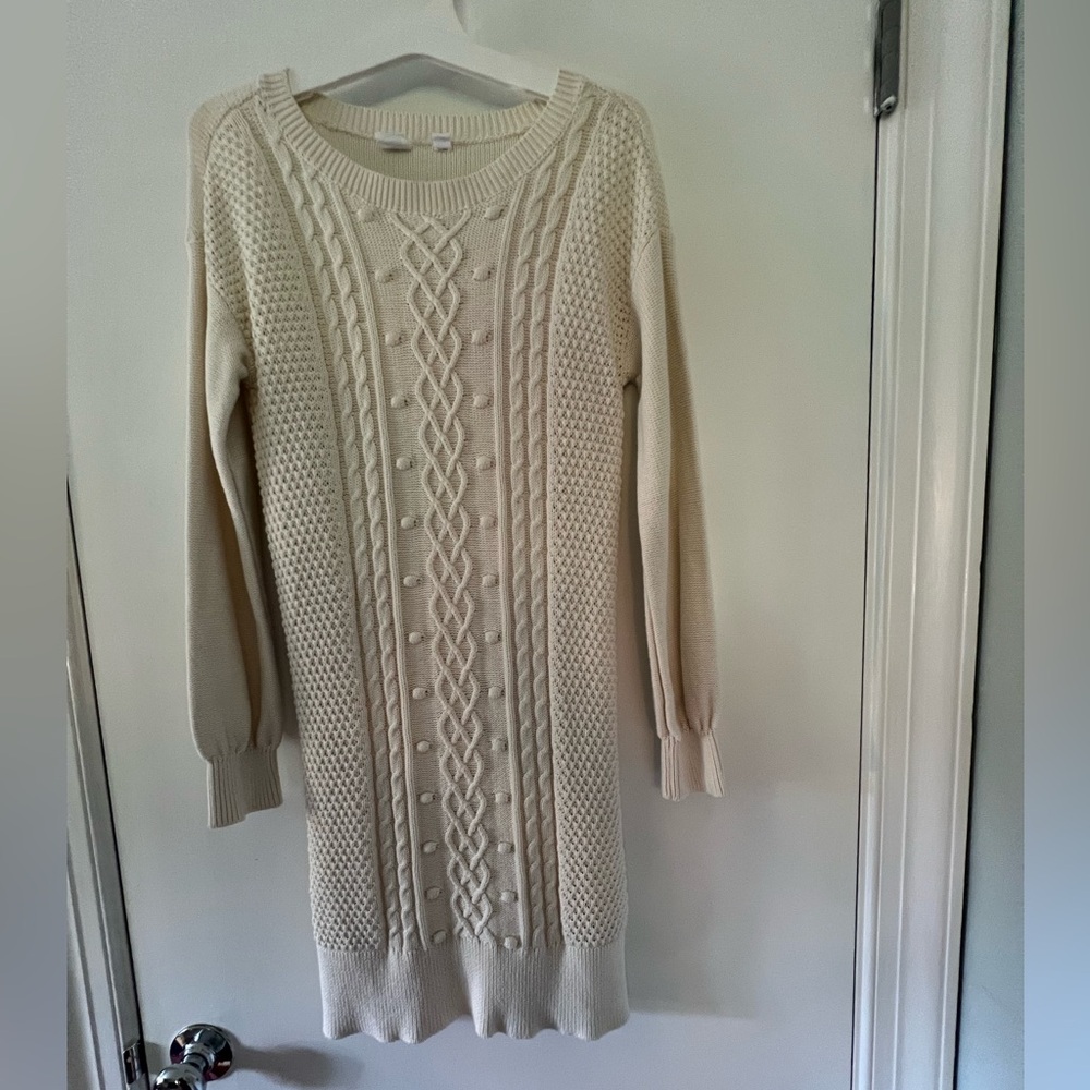 GAP Kids Cream Knit Sweater